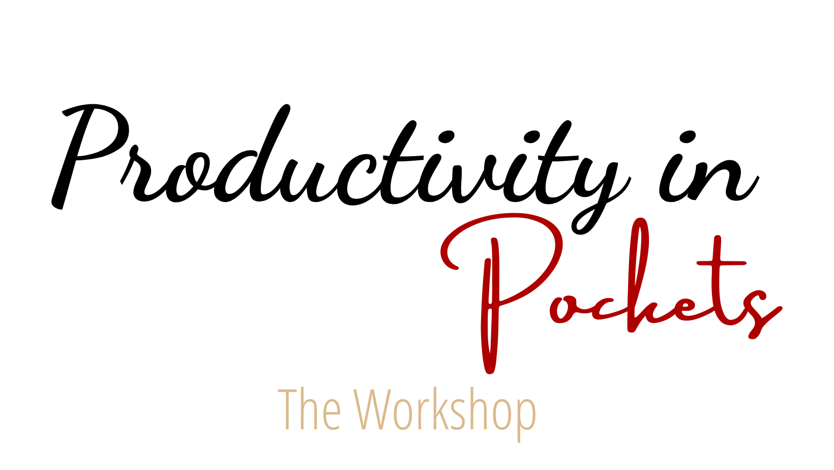 Productivity in Pockets The Workshop logo